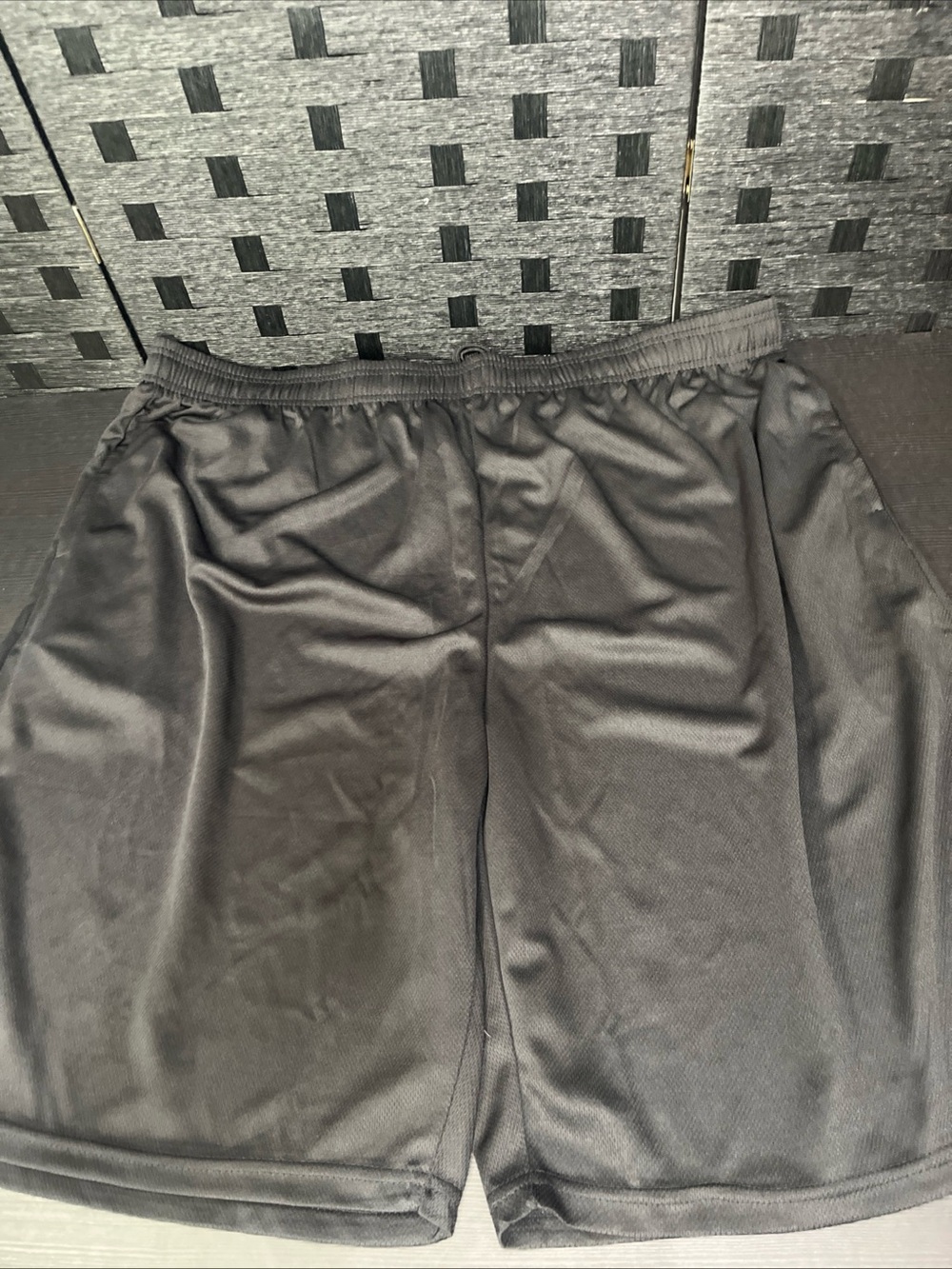 Ultra Performance Athletic Mesh Shorts with Pockets Men's Black Size 5X NWOT